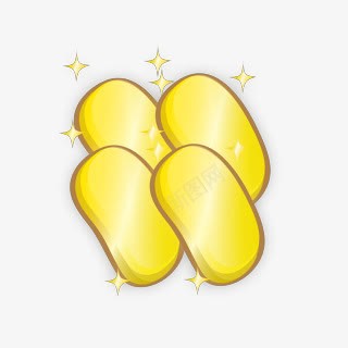 手绘金色蔬菜包卡通png免抠素材_88icon https://88icon.com 卡通 蔬菜 金色