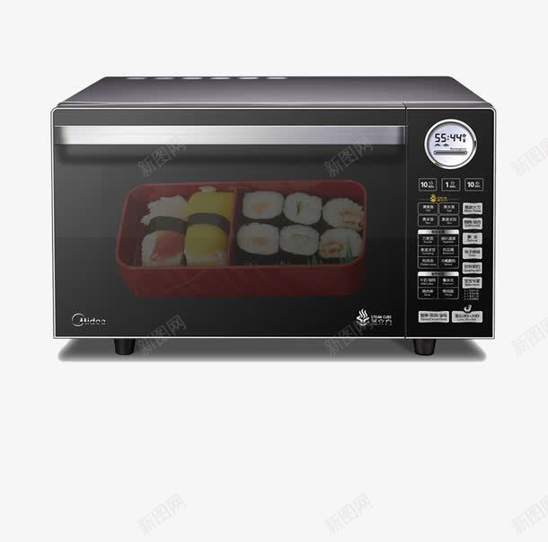 美的烤箱png免抠素材_88icon https://88icon.com 烤箱 美的 黑色