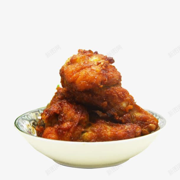 炸鸡腿png免抠素材_88icon https://88icon.com 产品实物 炸鸡腿 美食 酥香美味 陶瓷盘子