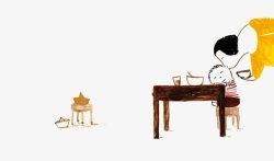 卡通儿童插画素材