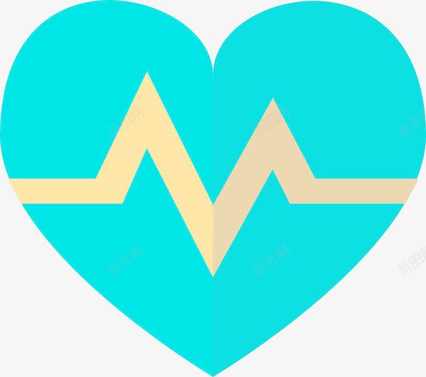 爱心心率图图案png免抠素材_88icon https://88icon.com Png 免费 免费下载 医疗 心率 心率图 心率图片