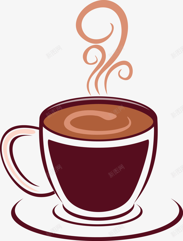 热咖啡png免抠素材_88icon https://88icon.com 可爱 咖啡 咖啡杯 咖啡香气 手绘 杯子 饮料 香气