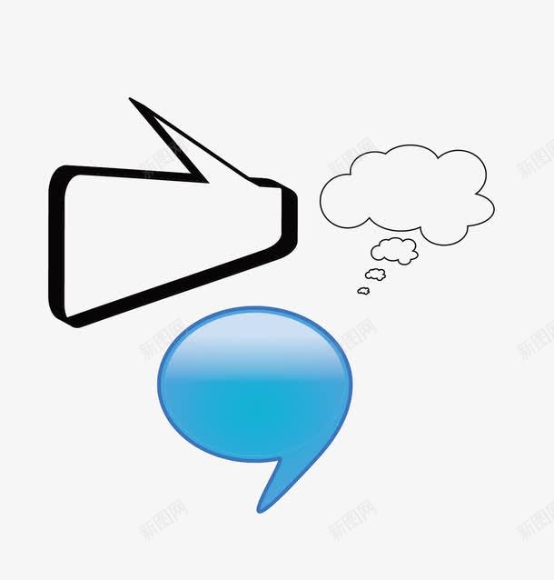 创意对话框图形png免抠素材_88icon https://88icon.com 云朵语言框 彩色对话框 游戏对话框 设计图片