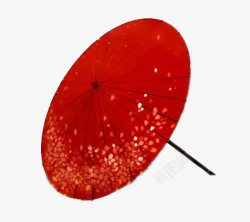 鍏夊奖鏂戦锲炬光影斑驳红色小伞高清图片