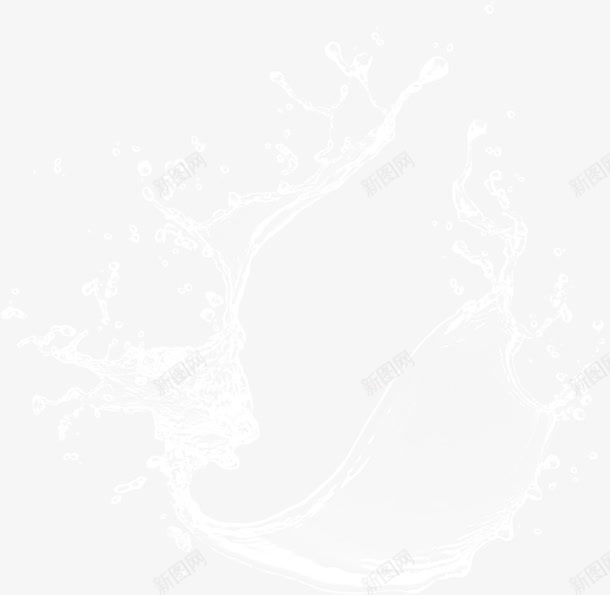 手绘白色梦幻线条装饰png免抠素材_88icon https://88icon.com 梦幻 白色 线条 装饰