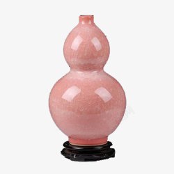 冰片裂纹釉花瓶葫芦瓶素材