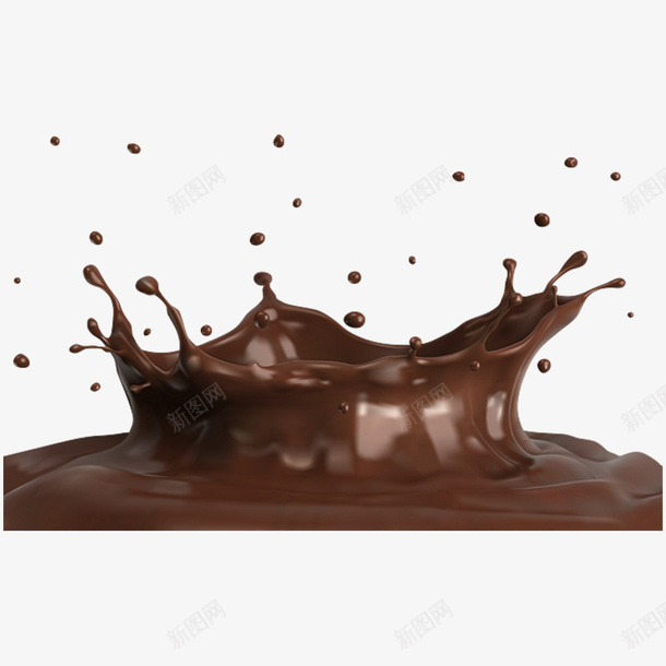 香浓巧克力png免抠素材_88icon https://88icon.com 好吃的 巧克力 棕色 食品