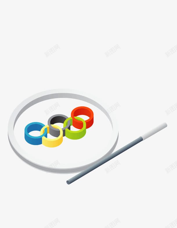 五环绘画图案png免抠素材_88icon https://88icon.com ai 五环 卡通 笔 绘画