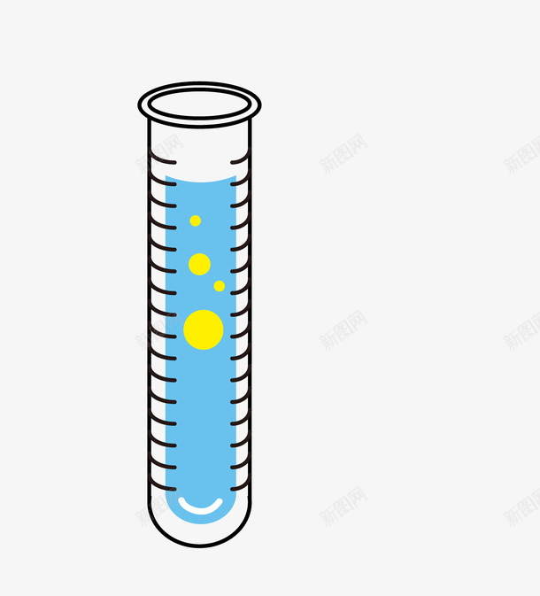 试管里的药品png免抠素材_88icon https://88icon.com 化学 学习 小分子 液体 科技 药品 蓝色 试管