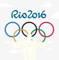 里约奥运会标志素材