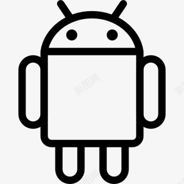 报废机器人android机器人图标图标