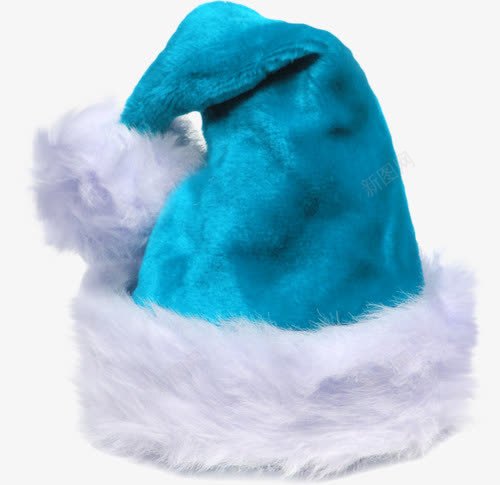 温暖的蓝帽png免抠素材_88icon https://88icon.com 温和 白木棉 白色球 蓝毛