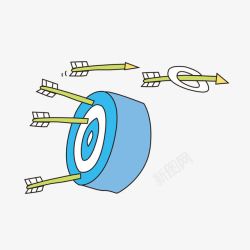箭头标靶素材
