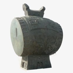 清朝复古铜鼓装饰素材