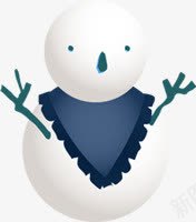 手绘雪人育儿海报png免抠素材_88icon https://88icon.com 海报 育儿 雪人