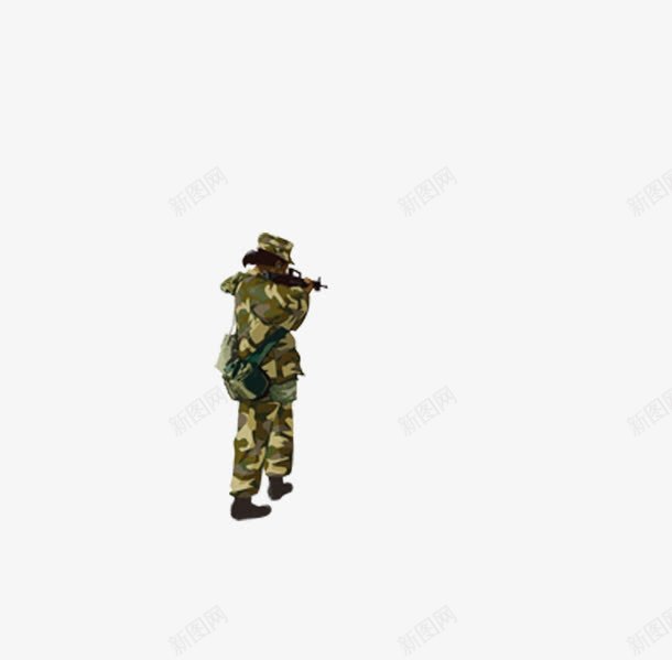 部队军人当兵png免抠素材_88icon https://88icon.com 军人素材 卡通 当兵 部队素材