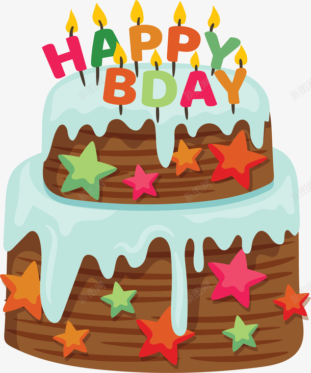 星星装饰生日蛋糕矢量图ai免抠素材_88icon https://88icon.com 星星 星星蛋糕 生日蛋糕 矢量png 美味蛋糕 蛋糕 矢量图
