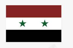 叙利亚叙利亚国旗矢量图图标高清图片