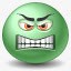 生气绿色的表情png免抠素材_88icon https://88icon.com Angry 生气