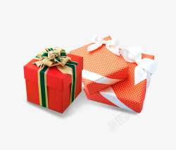 红色礼物盒素材