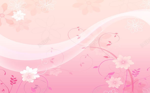 粉色柔和花朵装饰png免抠素材_88icon https://88icon.com 柔和 粉色 素材 花朵 装饰