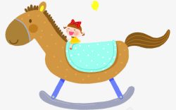 摇木马马高清图片