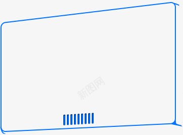 蓝色卡通手绘电商装饰png免抠素材_88icon https://88icon.com 卡通 蓝色 装饰