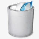 码头垃圾全回收站黑色和蓝色png免抠素材_88icon https://88icon.com bin dock full recycle trash 全 回收站 垃圾 码头