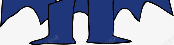 蒙面飞人矢量图ai免抠素材_88icon https://88icon.com 蒙面 蓝色 飞人 矢量图
