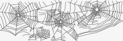 线条蜘蛛网背景素材