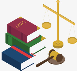 阅读法律宝典维护正义矢量图素材