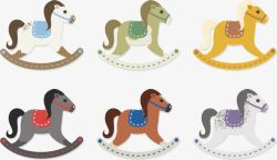 摇木马玩具木马高清图片