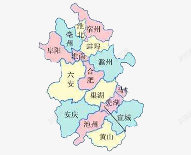 卡通安徽地图png免抠素材_88icon https://88icon.com 卡通 城市 安徽地图