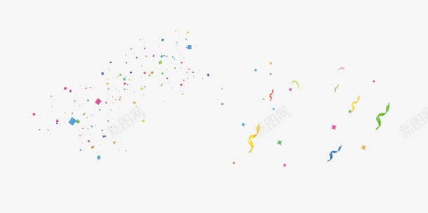 几何碎屑png免抠素材_88icon https://88icon.com 几何碎屑 彩屑 彩带 彩片