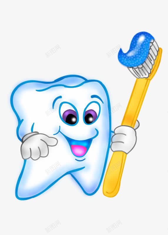 健康牙齿png免抠素材_88icon https://88icon.com 健康 图案 牙刷 牙齿