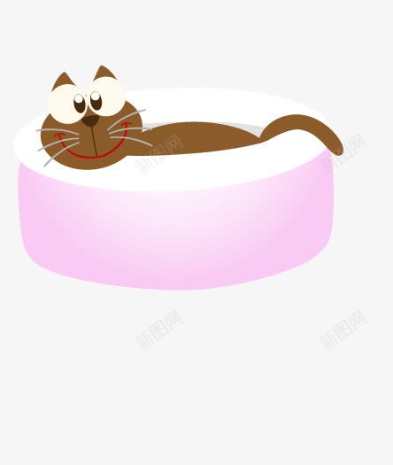 宠物猫png免抠素材_88icon https://88icon.com 卡通猫 宠物猫 手绘