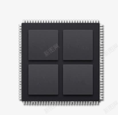 芯片png免抠素材_88icon https://88icon.com 强劲 科技 黑色