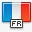 国旗法国FatCow的主机附加的图标图标