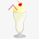 食物奶昔香草Retro50spng免抠素材_88icon https://88icon.com food milkshake vanilla 奶昔 食物 香草