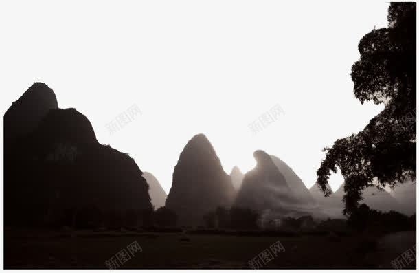 广西阳朔风景png免抠素材_88icon https://88icon.com 广西 旅游 景点 风景