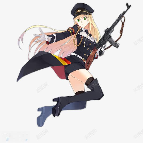 手绘女警png免抠素材_88icon https://88icon.com 女警 手绘