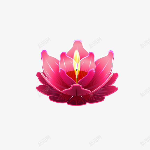 粉色花灯png免抠素材_88icon https://88icon.com PNG图形 PNG装饰 卡通 粉色 花灯 装饰