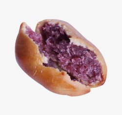 一只紫薯饼素材
