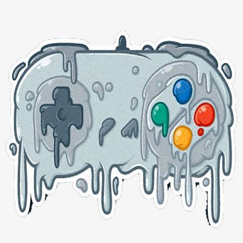 融化游戏机png免抠素材_88icon https://88icon.com 卡通 游戏机 简约 融化