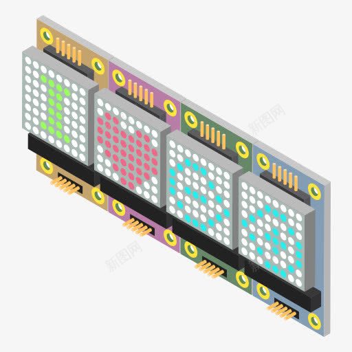 卡通电子元件png免抠素材_88icon https://88icon.com 三极管 二极管 变压器 电位器 电子元件图 电子安装 电子零件 电容 电感 电阻