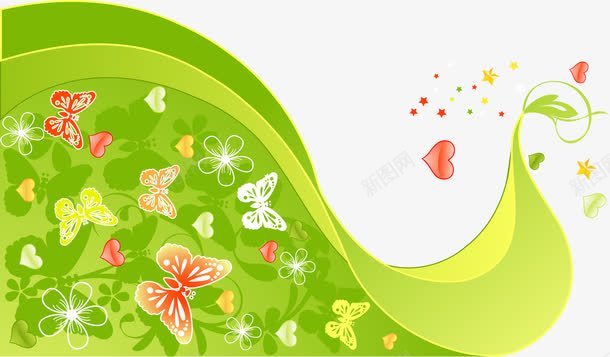 绿色花蝶艺术店铺背景图png免抠素材_88icon https://88icon.com 店铺背景图 绿色 绿色花蝶艺术店铺背景图 艺术 花蝶