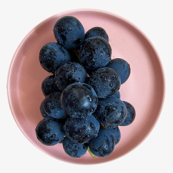 黑丝蓝莓蓝莓粒蓝莓子素材