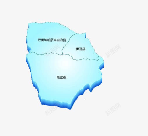 新疆哈密地图png免抠素材_88icon https://88icon.com 中国新疆 哈密地图 新疆 新疆地图 新疆省地图