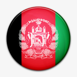 国旗的阿富汗worldflagicons素材