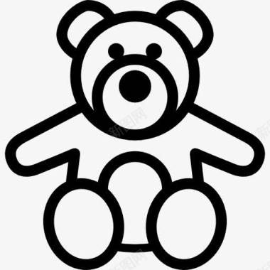 毛绒泰迪熊teddybearicon图标图标